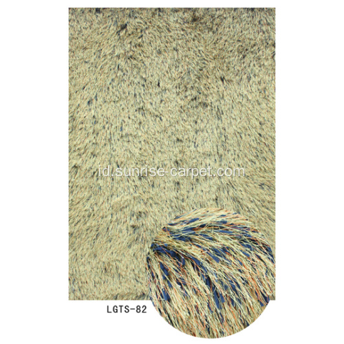 Karpet Shaggy Elastic &amp; Silk Mix